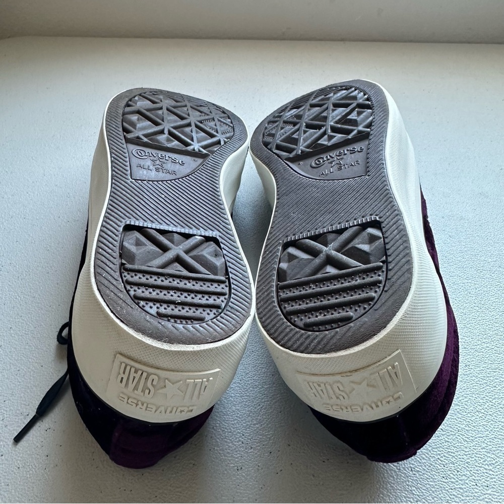 Converse velvet chunky woman’s sneakers - Picture 10 of 12